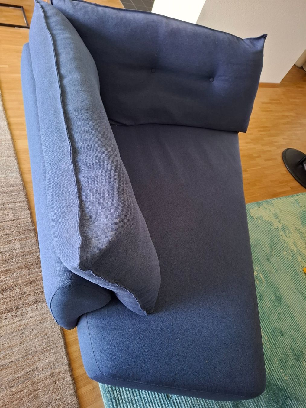 Livom Divani: Modulares Sofa von Livom, Modell Mike, blau – Usato da Aarau venduto da aki_7slm 3