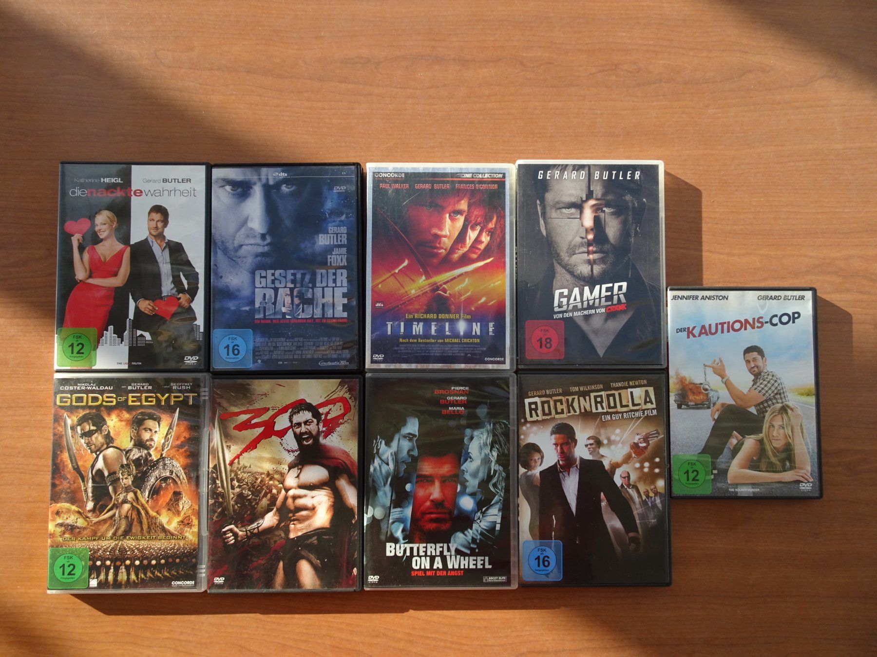 Tutti i DVDs: Gerard Butler Filme no.2 – Usato da Schenkon venduto da Movieplanet