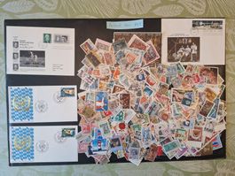 Ca 1000 Ausland-Briefmarken ab Uralt (AU8)