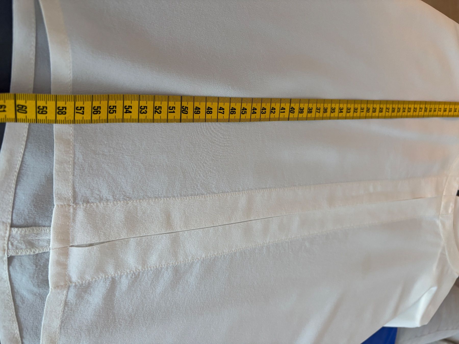Camicette: Seidenchiffon Bluse,Gr. 40/ Handarbeit – Usato da Dübendorf venduto da nerino03 3