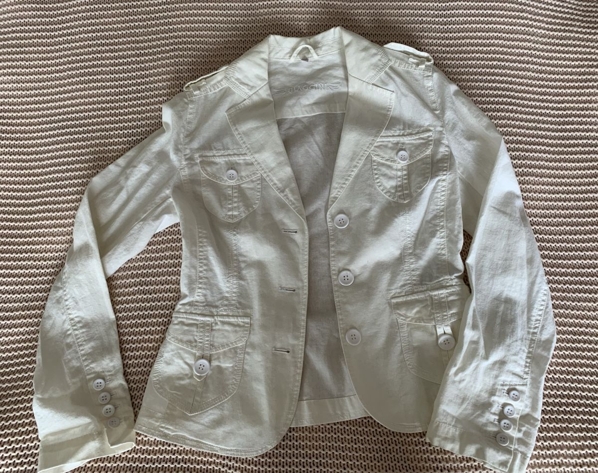 Giacche & Cappotti: Veste légère blanche – Nuovo e nell'imballaggio originale da Montreux venduto da iizaa811
