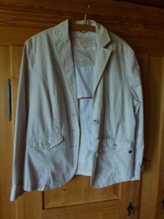 Sommer-Blazer, Baumwolle, Marke GIN FIZZ - Grösse 42