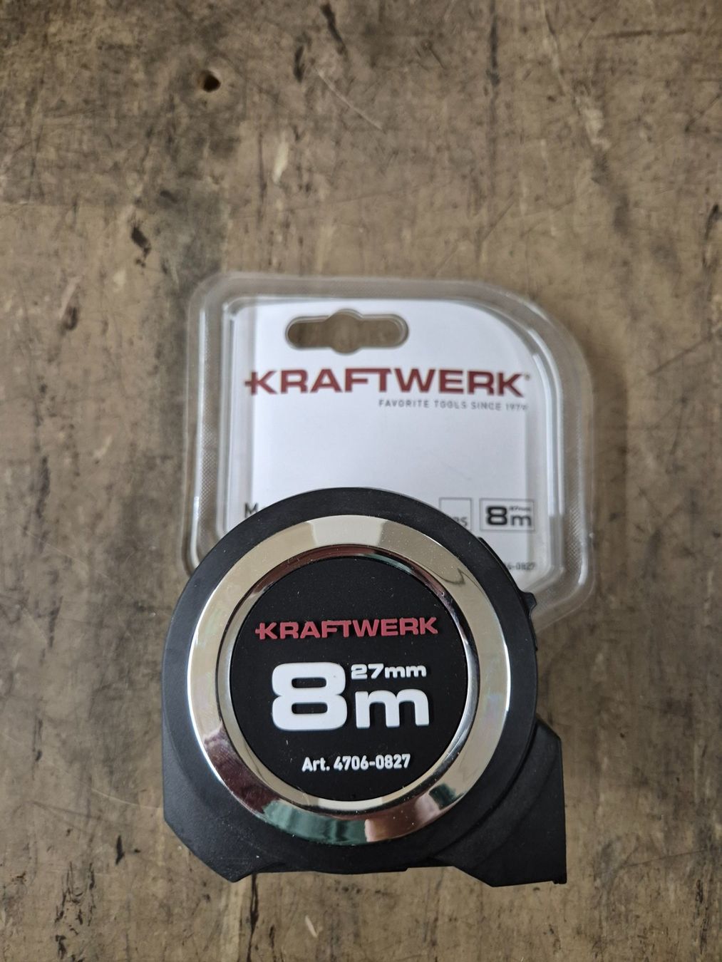 Misurare: Rollmeter 8M – Nuovo e nell'imballaggio originale da Aarwangen venduto da Maschinenhandelkulms