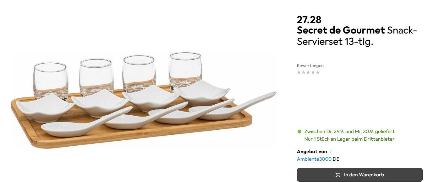 Servierplatten: Amuse (Apéro) Set Glas – Neu (gemäss Beschreibung) aus Benken SG von olga81 3