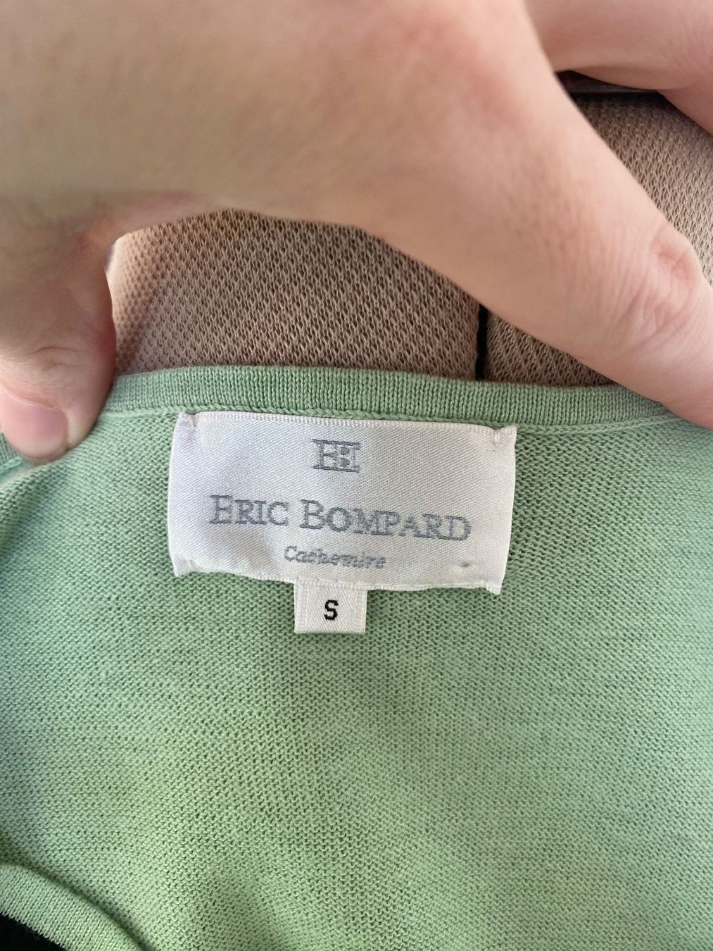Top: Top sans manches Eric Bompard taille S coton et cachemire – Usato da Basel venduto da Maria-Alexa 3