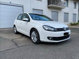 VW Golf VI 2.0 TDI Limousine weiss Handschalter unfallfrei