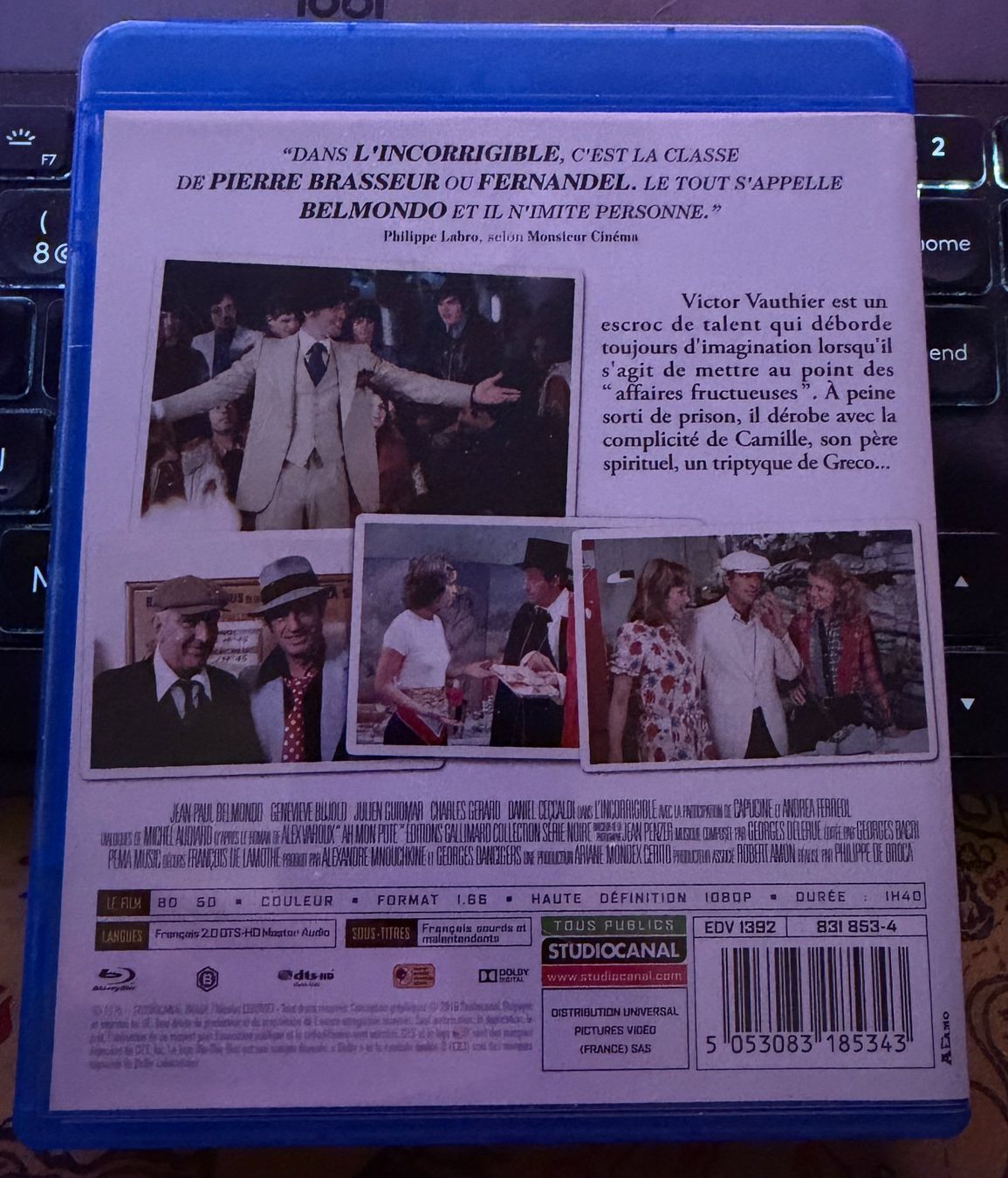 Tutti i DVDs: L'incorrigible (1975) - Blu-ray – Usato da Semsales venduto da __Florian__ 2
