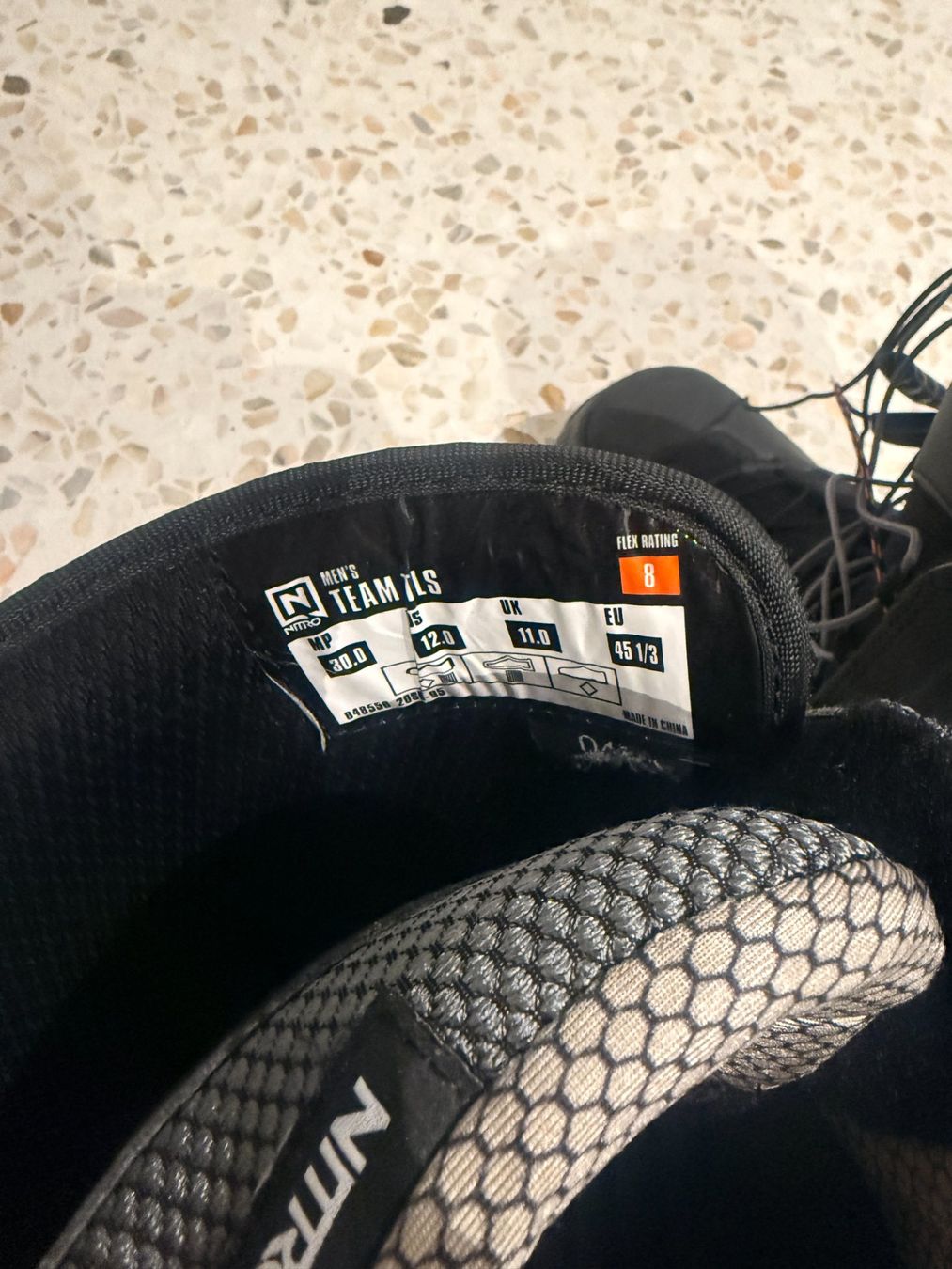 Snowboard Nitro Scarpe da uomo: Nitro Team TLS Snowboard Boots Gr. 45 – Usato da Meilen venduto da manukau 4