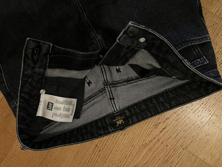 Lee Jeans Rock dunkelgrau Grösse 36 Neu