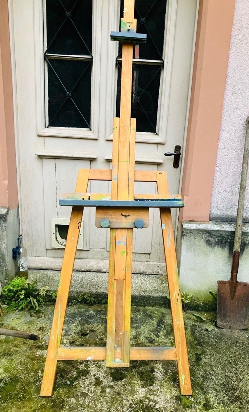 Cavalletti: Staffelei Atelier – Usato da Basel venduto da Pferdiboot