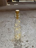 Flaschen mit Lichterkette 16 Stk. Dekoration Neu