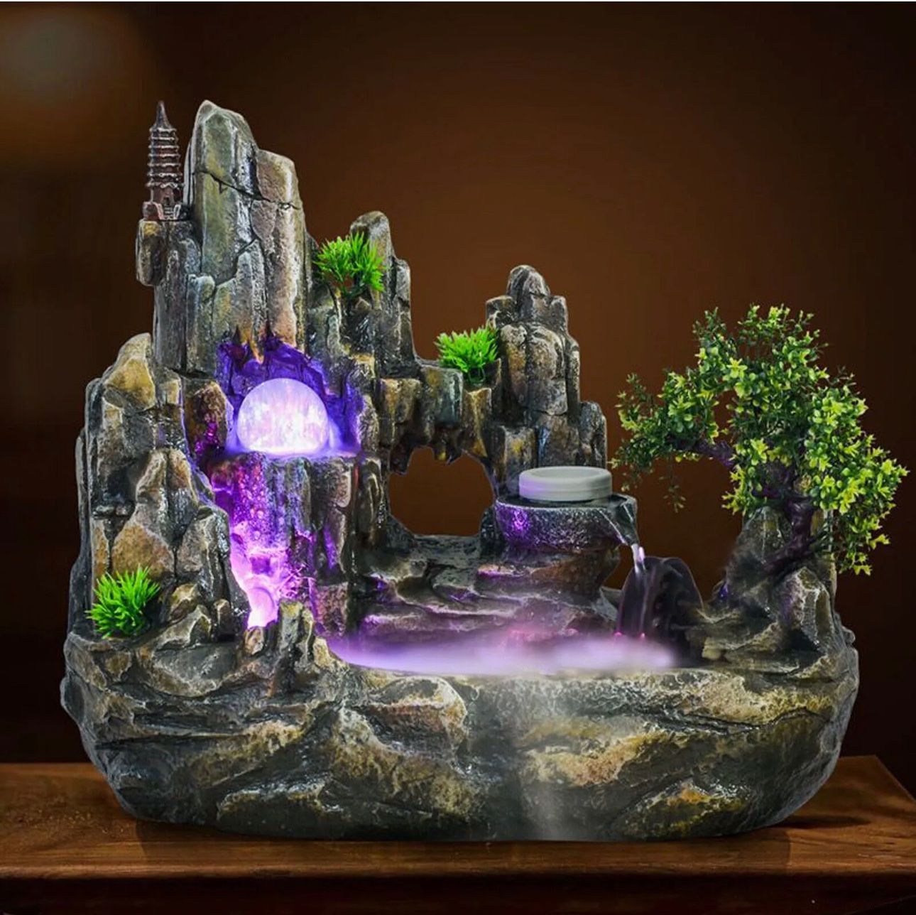 Stagni & Fontane ornamentali: Zimmerbrunner, Tischbrunnen, Springbrunnen, Led – Nuovo e nell'imballaggio originale da Amriswil venduto da JaJa-Express 1