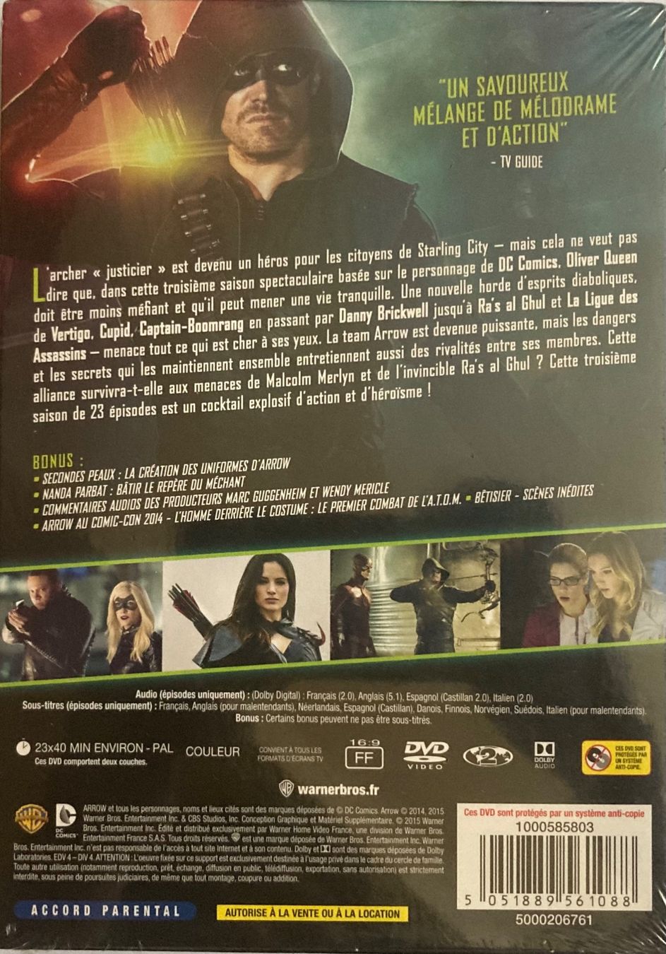 Alle DVDs: ARROW (SAISON 3) – Neu und originalverpackt aus Poliez-Pittet von Newtown-Records 1