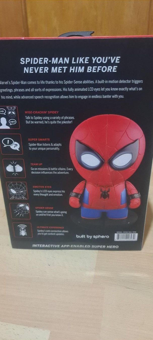 Marvel Giocattoli: Spiderman Sphero Intetactiv – Usato da Bellach venduto da Vegeta23 1