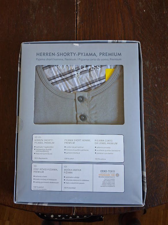 Pyjamas: Pyjama short homme 56 – Gebraucht aus Genève von Bell-47 1