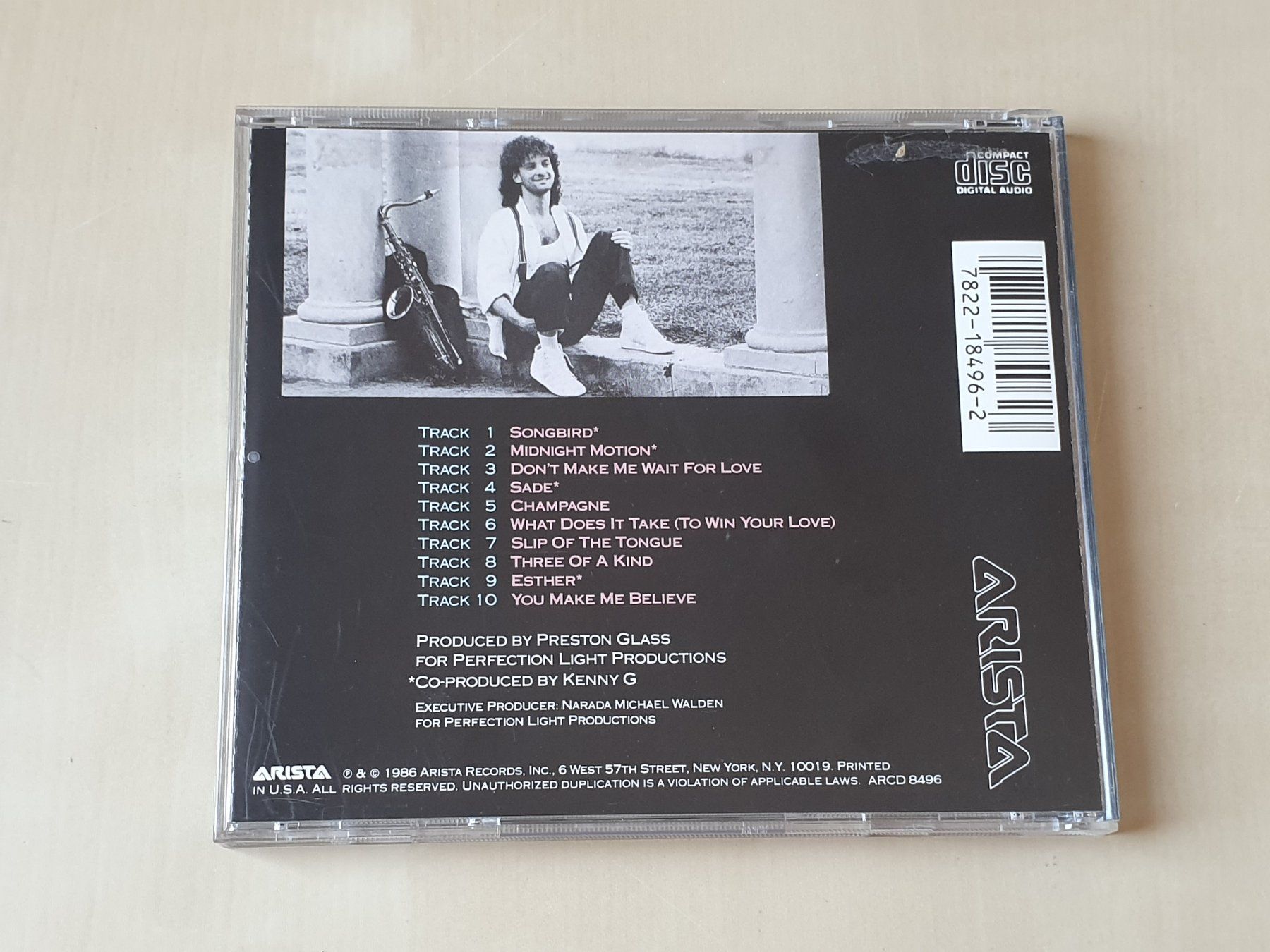 CD: Kenny G Duotones – Usato da Stansstad venduto da collectorsshop 1