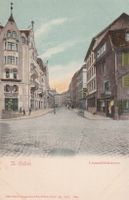 St.Gallen-Linsenbühlstrasse-Karte ungelaufen