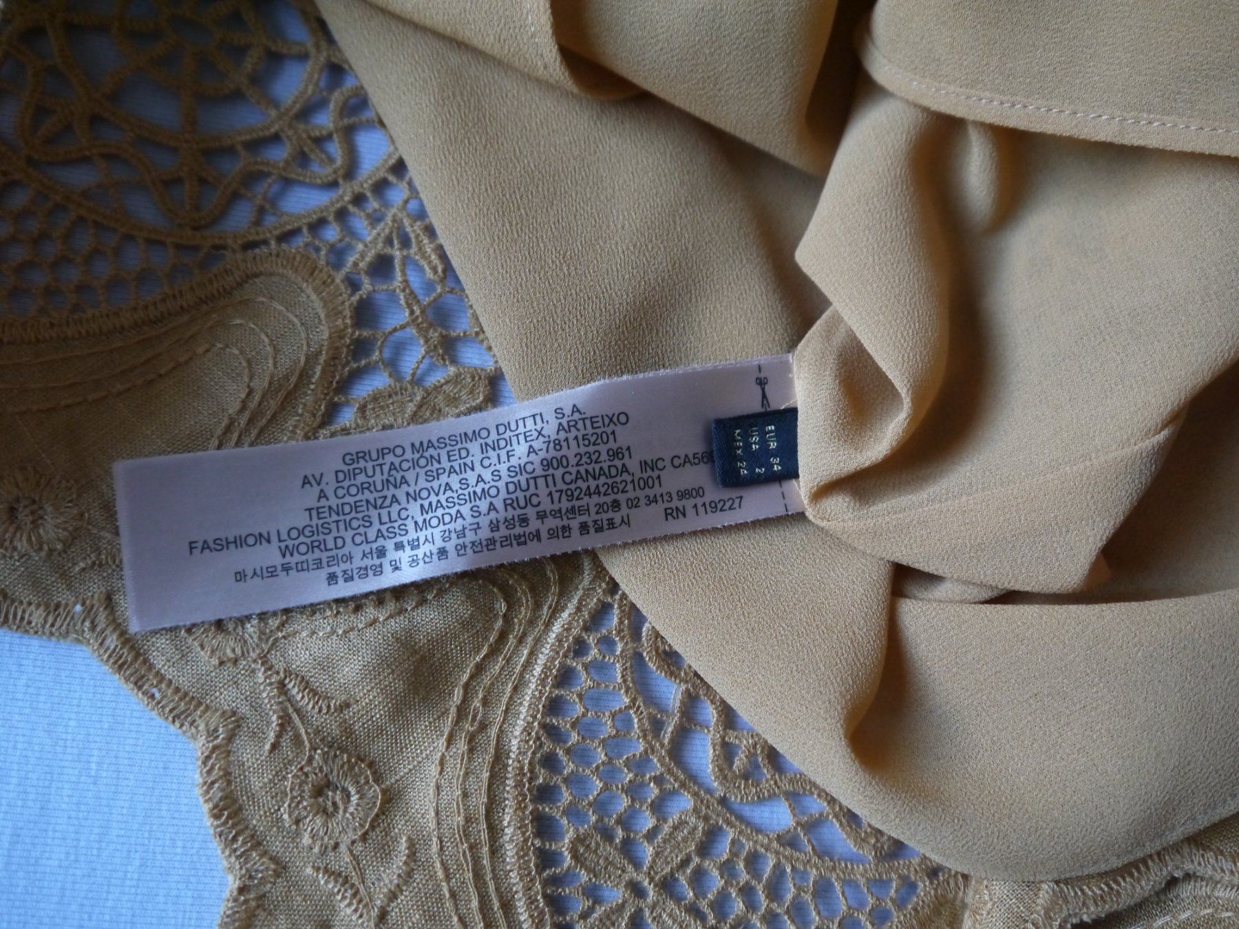 Massimo Dutti Vestiti: Massimo Dutti Kleid aus 100%Leinen Gr. 34 – Usato da Hagendorn venduto da Blaf 4