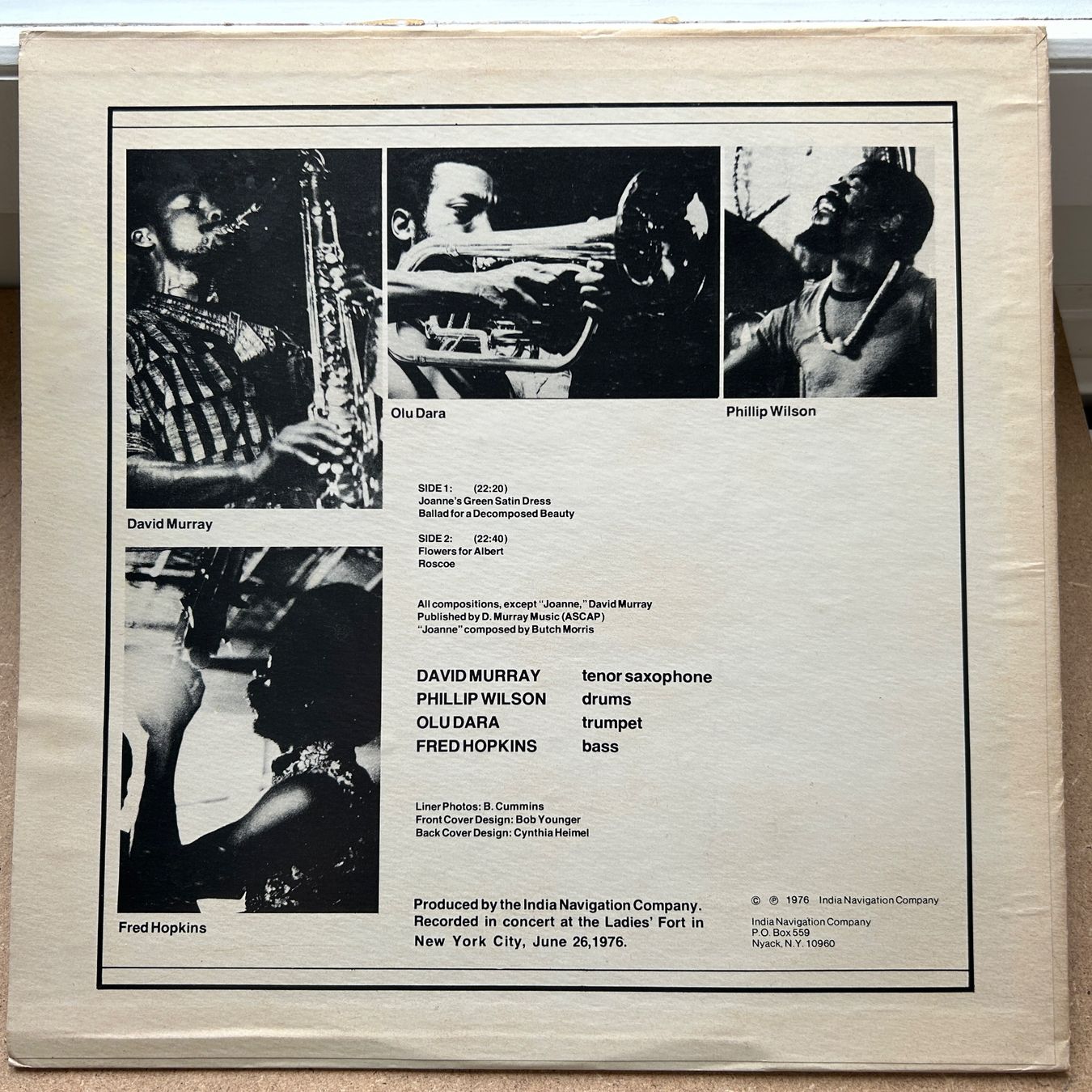 Vinyles: David Murray  Flowers for Albert LP – D'occasion à Lausanne par Pask1 1
