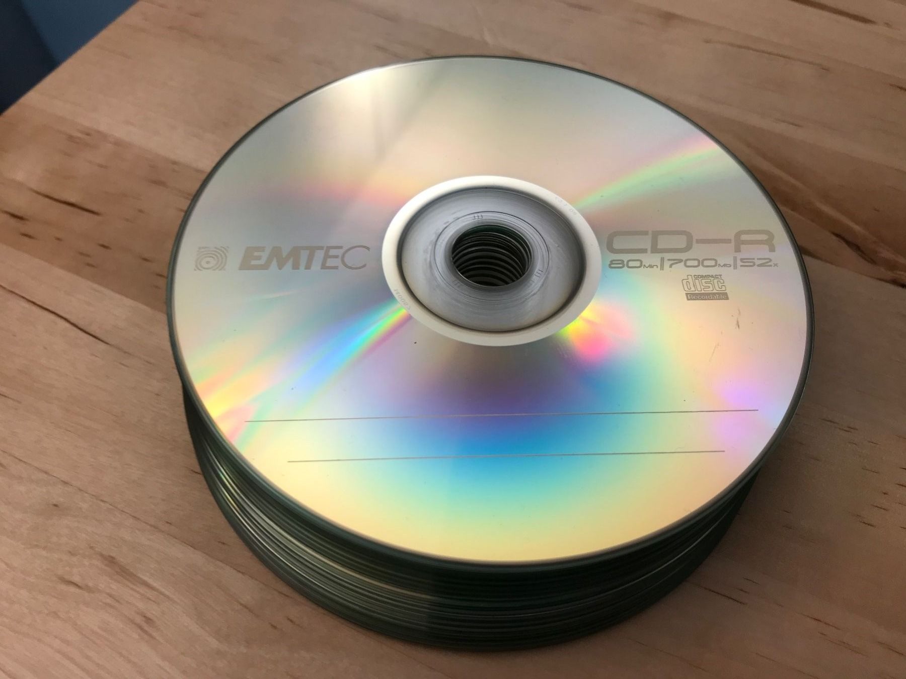 CD & DVD vierges: 20 x EMTEC CD-R 80min 700 MB 52x – Neuf (Voir description) à Innerberg par