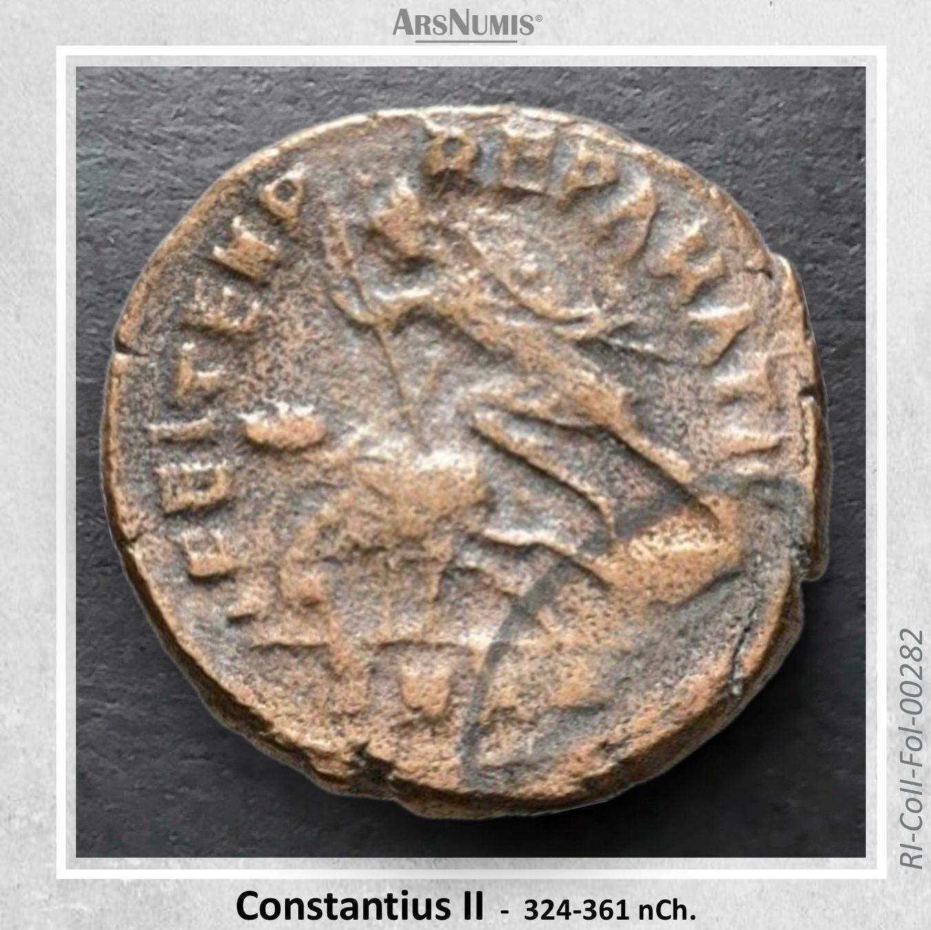 Tutti le monete: Römische Münze - Constantius II – Usato da Oberwil b. Zug venduto da ArsNumis 1
