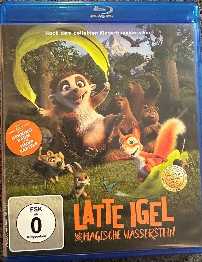 Tutti i DVDs: Latte Igel und der magische Wasserstein Blu-ray – Usato da Beringen venduto da Mantafisch1