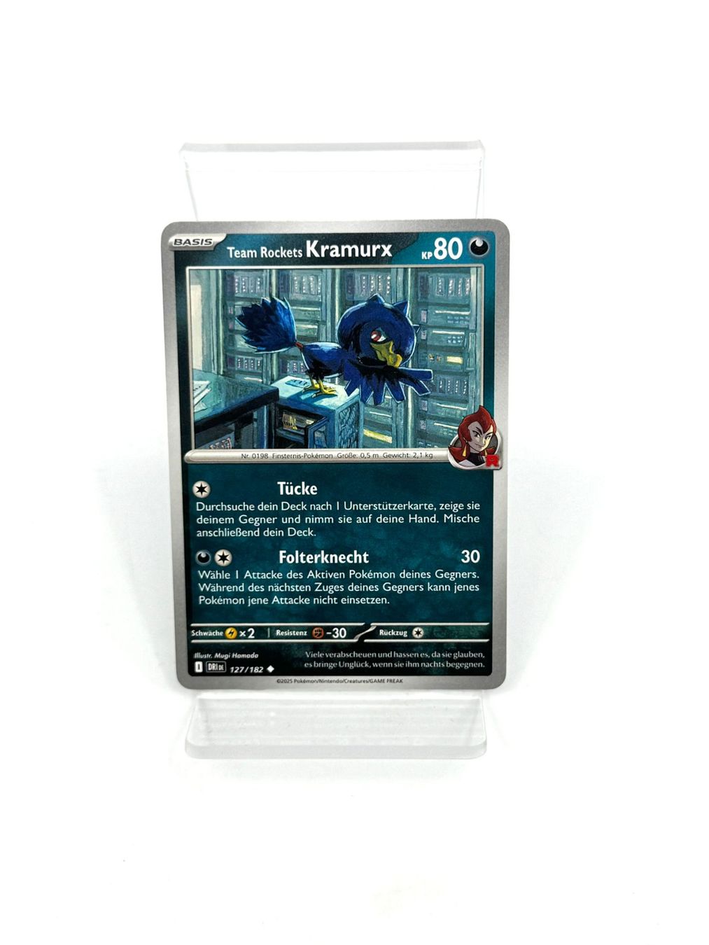 Pokémon Carte collezionabili: Pokemon Team Rockets Kramurx 127/182 – Usato da Herisau venduto da Pokemon2026