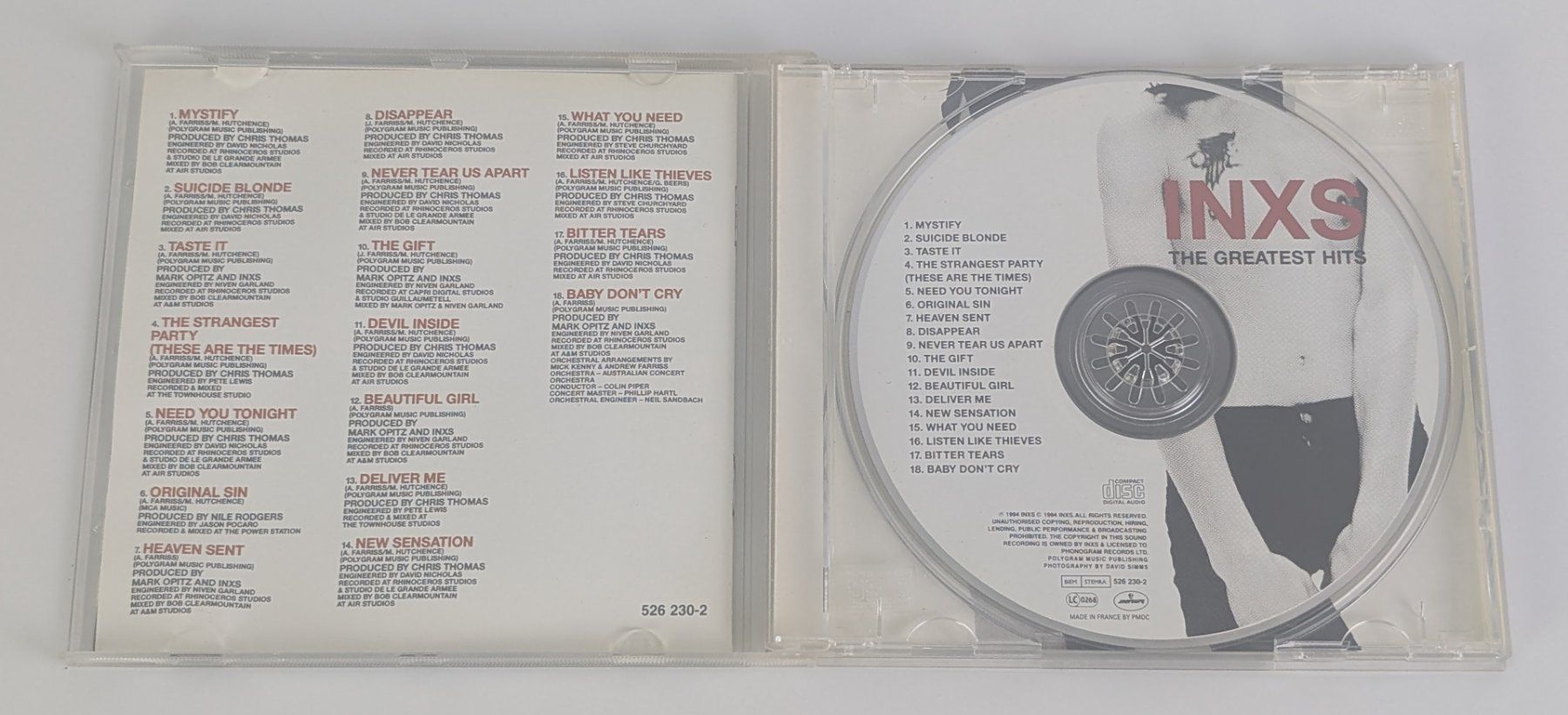 CD: INXS - The Greatest Hits - CD – Usato da Zürich venduto da 1.Simon 2