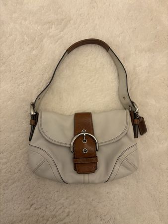 vintage Coach Soho Schultertasche