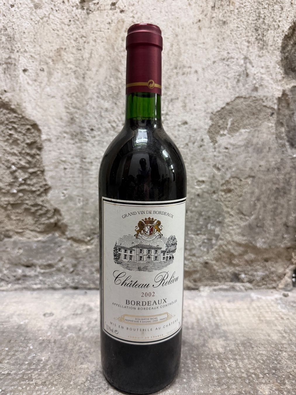 Vino: Château Reléou BORDEAUX 2002 – Nuovo (secondo la descrizione) da La Tour-de-Peilz venduto da avediscipule
