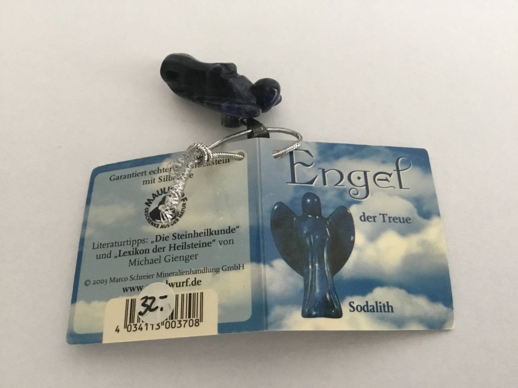 Minerali & Pietre curative: Persönlicher Engel der Treue aus Sodalith – Nuovo e nell'imballaggio originale da Doppleschwand venduto da lapis106 1