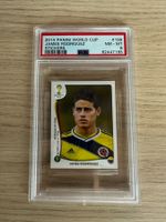 James Rodriguez Panini World Cup 2014 Sticker PSA 8