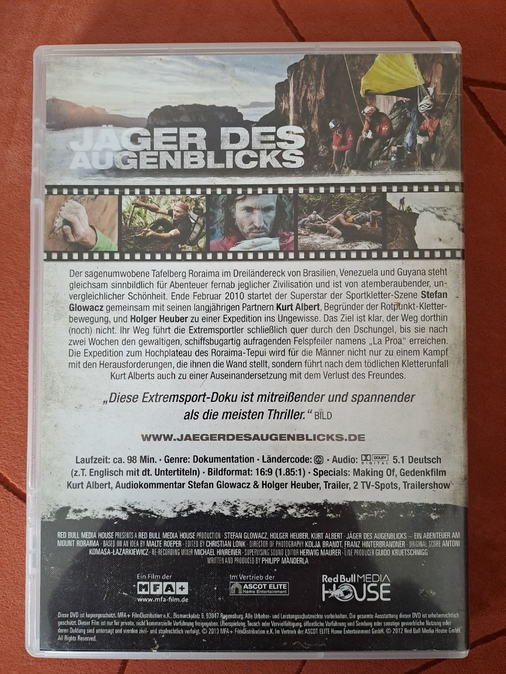 Alle DVDs: Jäger des Augenblicks - Ein Abenteuer am Mount Roraima – Neu (gemäss Beschreibung) aus Unterbäch VS von boustudy 1
