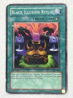 Yu-Gi-Oh! Karte: Black Illusion Ritual, Zustand: Bespielt!