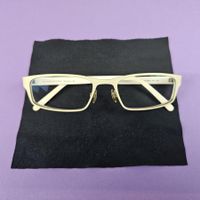 Brille / Brillengestell + Putztuch - Strenesse - Vintagelook