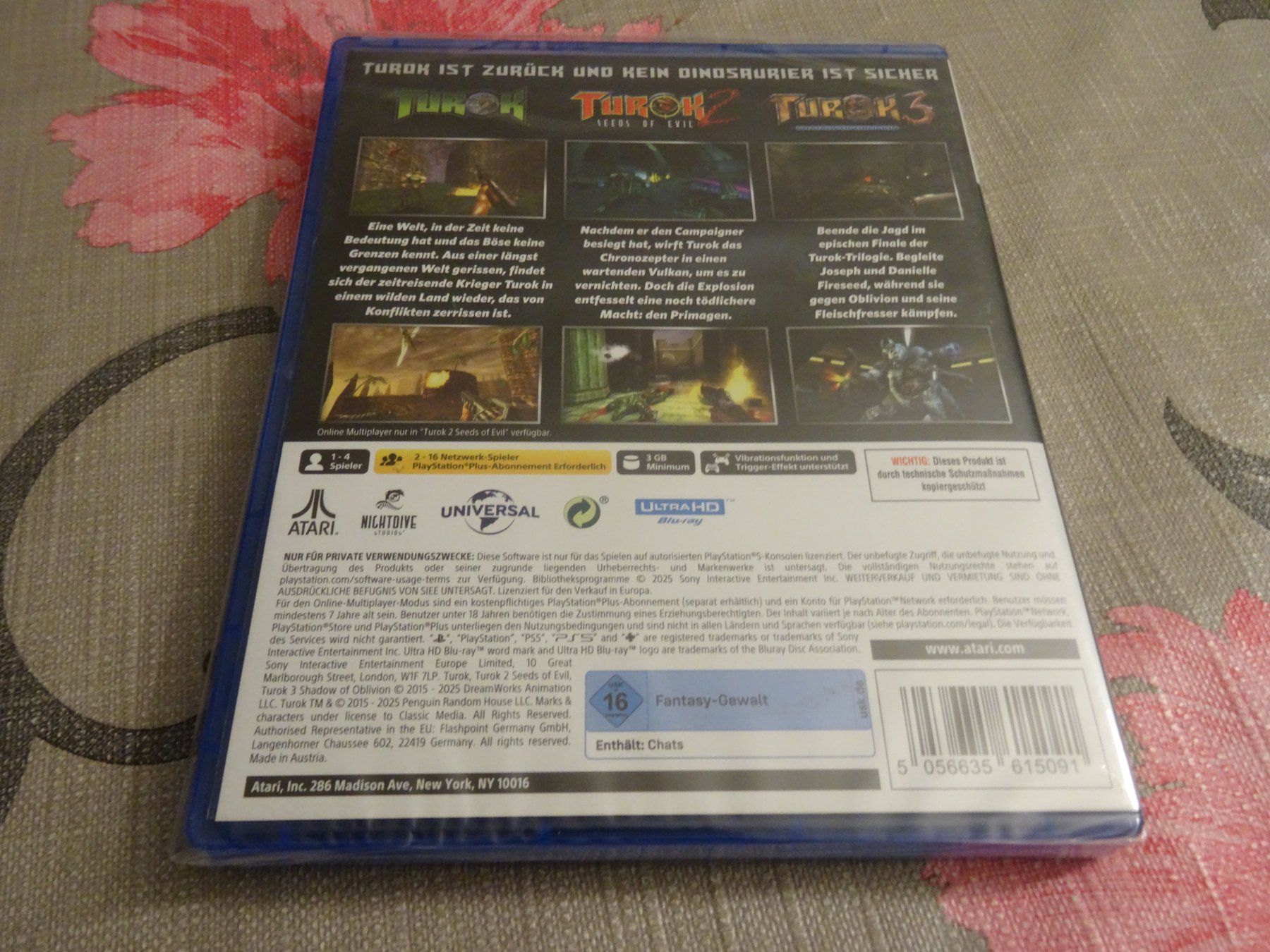 Sony Giochi: Turok Trilogy Bundle PS5 - Top Zustand ab 15Fr. – Nuovo (secondo la descrizione) da Olten venduto da Disc-Ausverkauf 1