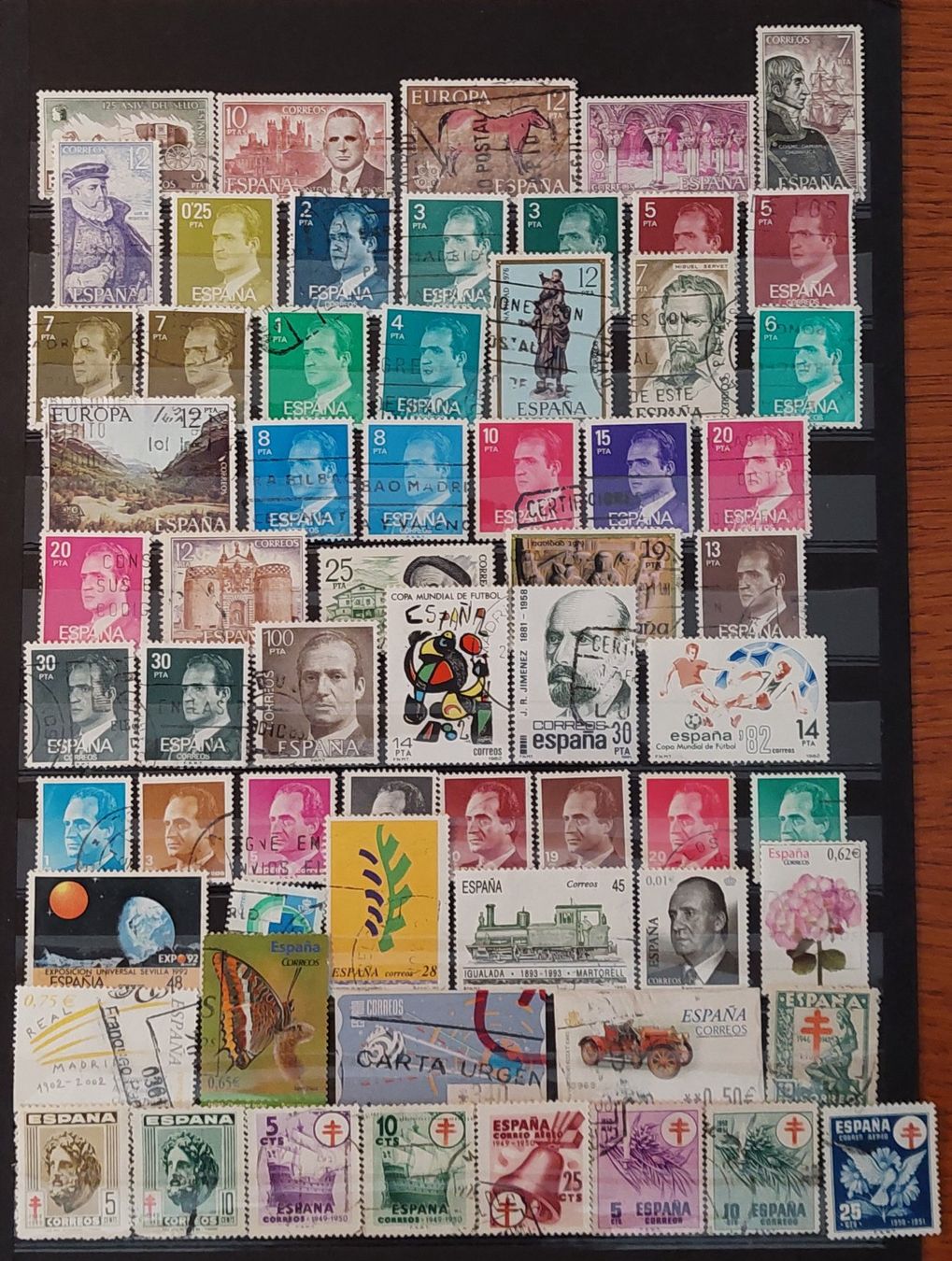 Tous les timbres: Espagne, 188 timbres – D'occasion à Saillon par picav 2