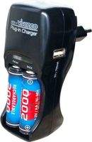 2- Vivanco ACS 11 Indoor battery charger Black