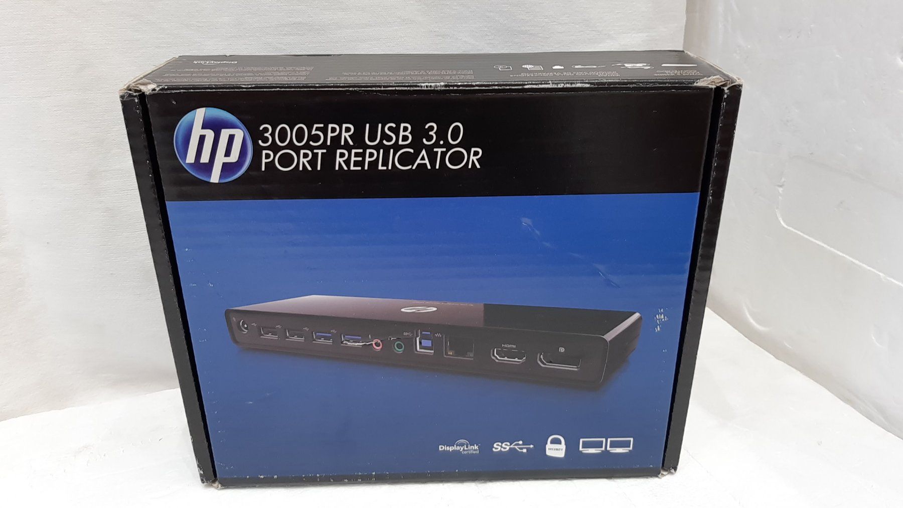 Hewlett Packard Docking station: Docking Station HP 3005pr USB 3.0 Port Replicator – Nuovo e nell'imballaggio originale da Locarno venduto da Sa.chan