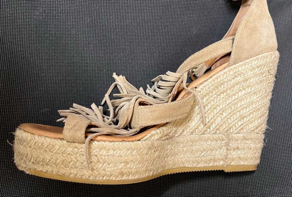 Scarpe da donna: Sandales compensées franges Maypol – Usato da St-Prex venduto da SoLu21 2
