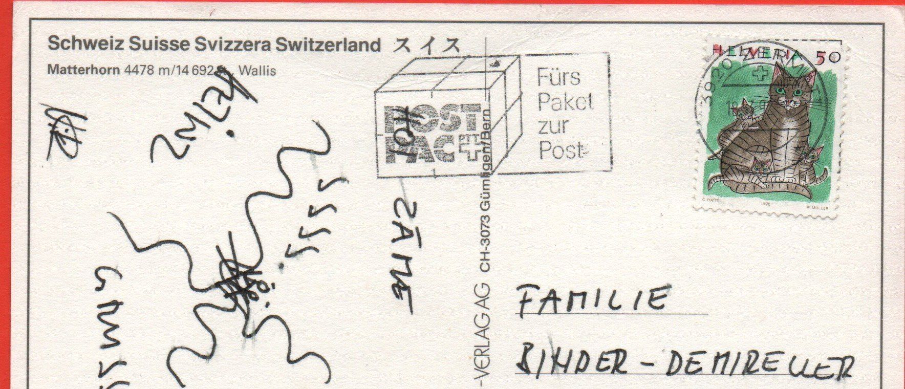 Cartes postales: ZERMATT – D'occasion à Jona par philajona 1