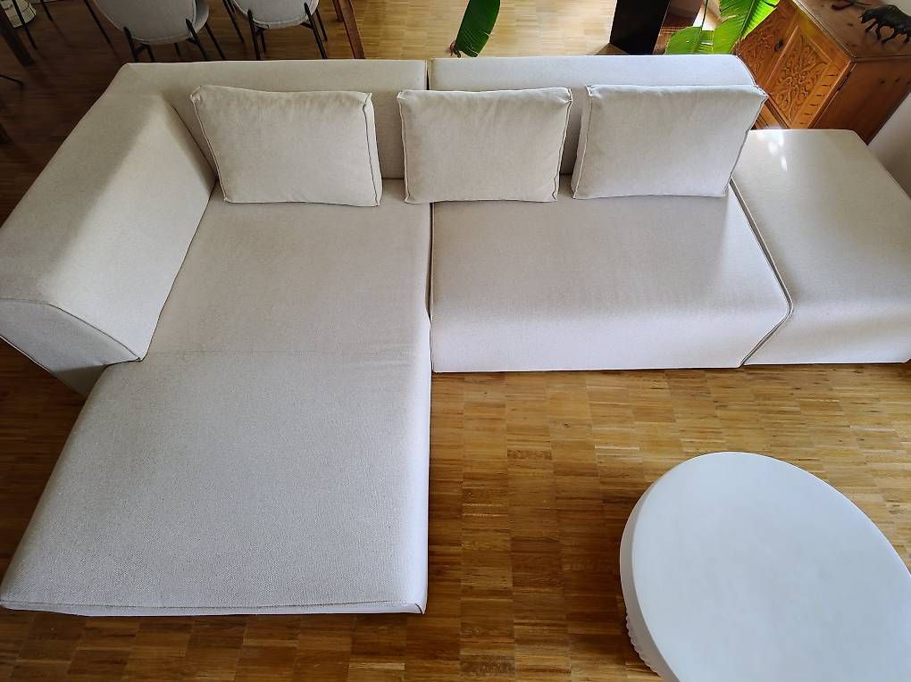 Divani: KARE Infinity Ecksofa  Creme  grosszügig & super bequem – Usato da Zürich venduto da sim_mtw5 1