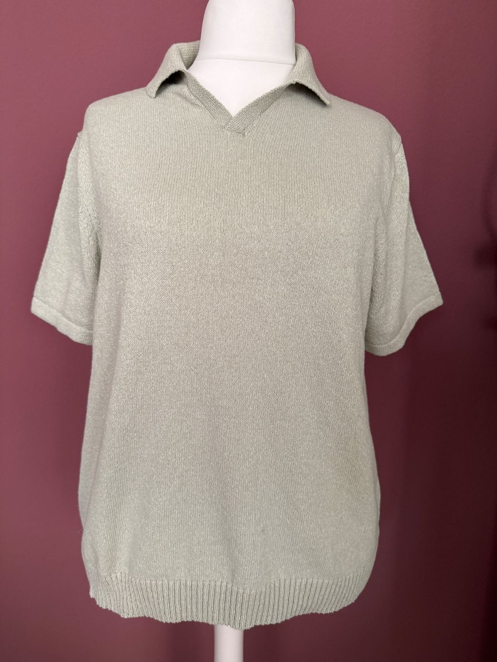C&A T-shirts: Herrrn Strick Shirt hellgrün – Neuf (Voir description) à Muttenz par einfach-schoen