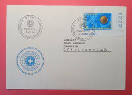 FUSSBALL - WELTMEISTERSCHAFT ENDSPIEL BRIEF VON 1954