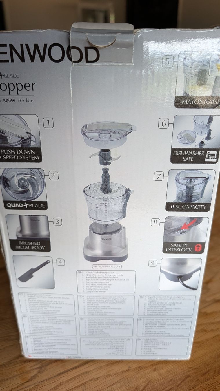 Kenwood Appareils de cuisine: Kenwood hachoir – D'occasion à Cheyres par Hobbesatshop 1