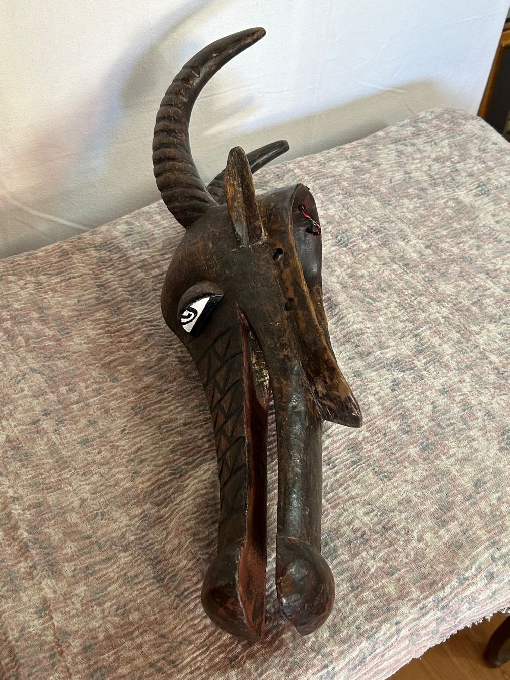 Internationale Kunst: Afrikanische Tiermaske der Bwaba / Bobo – Neu (gemäss Beschreibung) aus Rocourt von Vijay02 7