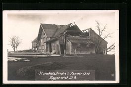 Eggersriet, Sturmkatastrophe Januar 1919