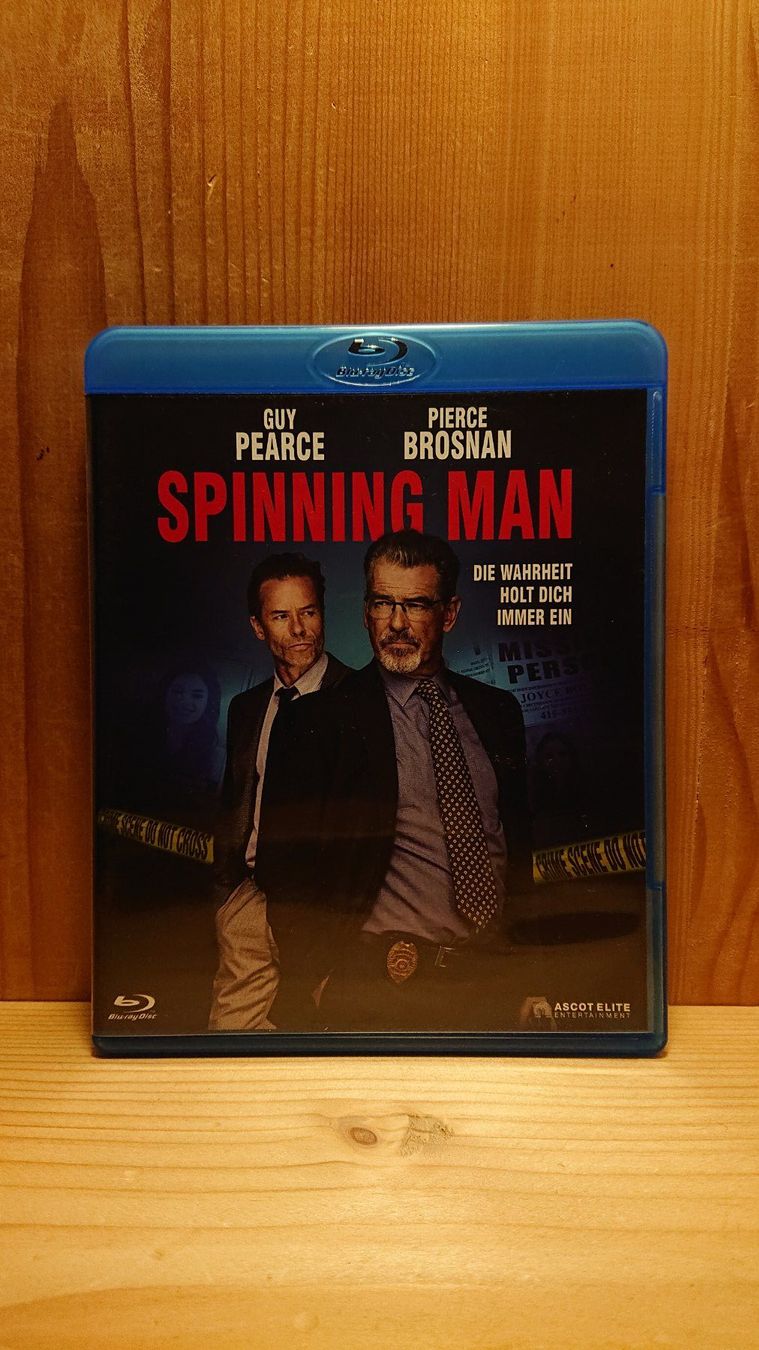 Tutti i DVDs: SPINNING MAN Blu-Ray mit Guy Pearce und Pierce Brosnan – Usato da Wilderswil venduto da Exebub