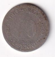 Deutsches Reich 10 pf. 1876