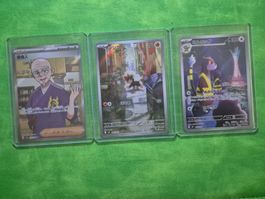 Pokémon TCG Cards 3pcs Japan Import NM condition